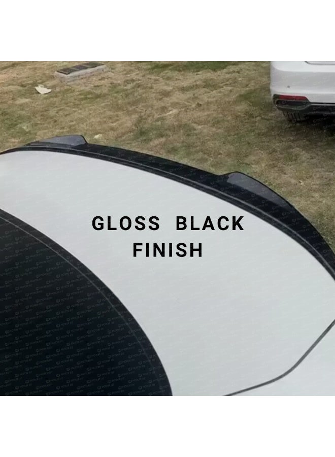 موتور فيت جناح خلفي أسود لامع لتناسب محرك لنيسان ألتيما (2020-2026) | تحذير من Gloss Black Trunk لحرق لفت بوت | تصميم الأداء الرياضي | تركيب سهل بدون حفر - Image 5